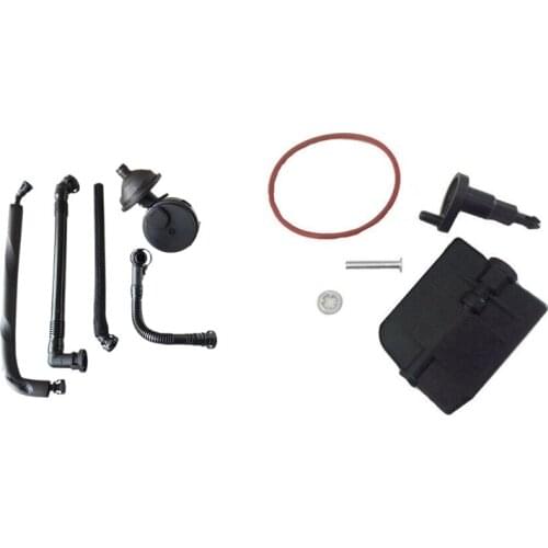 PCV Oil Separator Crank Case Vent Valve Breather Hose Kit For BMW E46 & Engine Intake Manifold Disa Valve Repair Kit