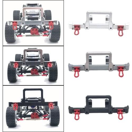 RC Front Bumper 1/12 Scale RC Car Bull Bar Mount for MN D90 99S Defender RC Cars Crawler Truck Accessory