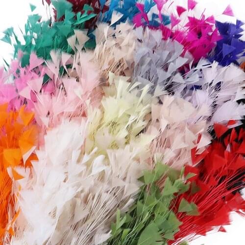 Turkey Feathers Flower 25-30 CM/10-12" Decoration for Party Wedding Clothes Corsages Headdress Crafts Plumes Jewelry Accessory