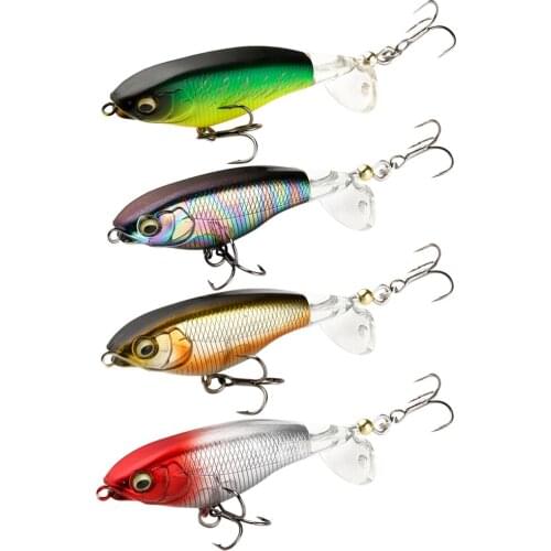 Plastic Hard Wobbler Fishing Lure Artificial Bionic Spinning Fishing Baits Crankbait Lifelike Swimbait Bionic Bait Fishing Tackl