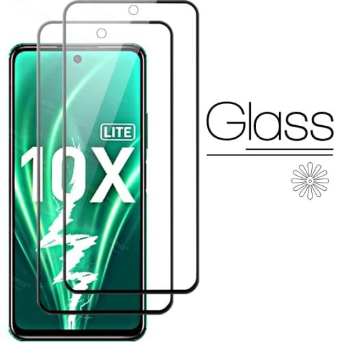 Full Cover For Huawei Honor 10x Lite Glass Screen Protector Case For Honor 10 x 10xlite Honor10x lite Clean Protective Glass