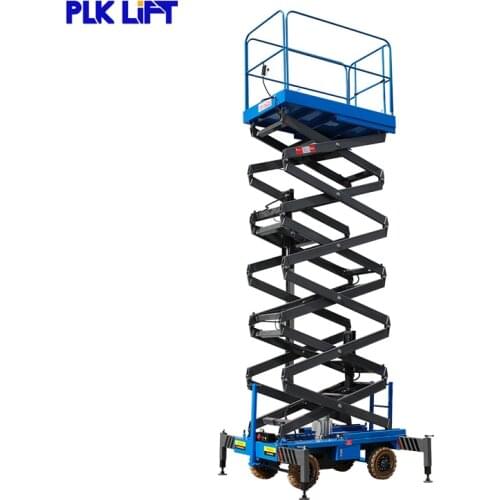CE Certified Semi Electric Aerial Scissor Lift