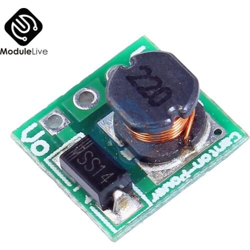 DC-DC Converter 1V 1.2V 1.5V 1.8V 2.5V 3V to DC 3.3V Step Up Boost Power Supply Module