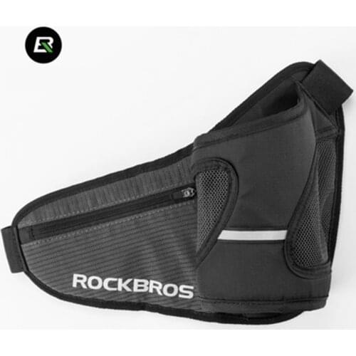 ROCKBROS Sport Water Bottle Bag Running Pockets Bag Mobile Phone Key Multi-function Riding Fitness Marathon Outdoor Supplies