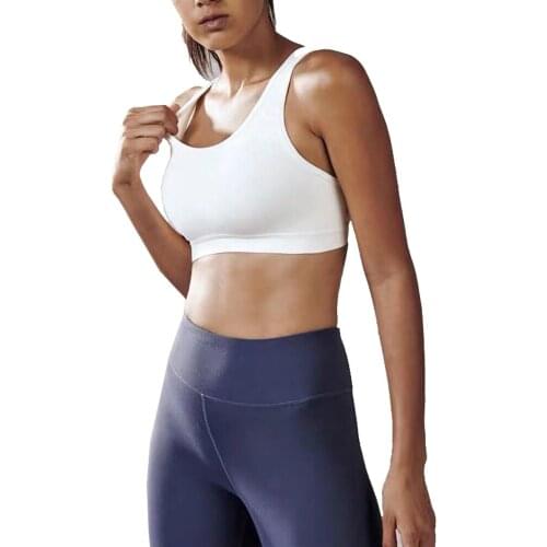 SINOBUDO Fashion Women Sports Underwear Breathable Fitness Push Up Shakeproof Girls Body Building Bra Running Gym Yoga