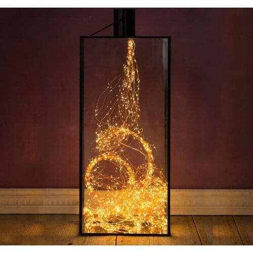 Furniture Tree Vine Light String Waterfall Holiday Fairy Curtain Lamp Waterproof Garden Christmas Party Wedding Romantic Decor