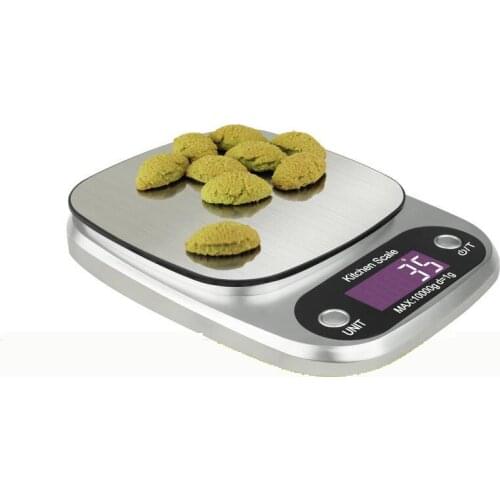 High Quality 1g~10000g Mini Digital Kitchen Electronic Scale Cooking Tool Jewelry Fruit Food Tea Balance Weight Stainless Steel