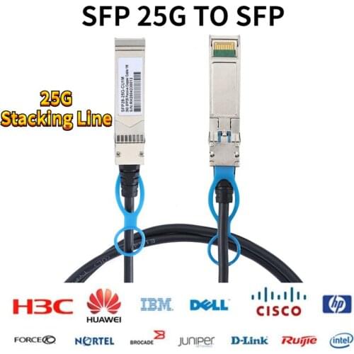 Computer room SFP 25G TO SFP high-speed cable 1-3 meters server data applicable to Cisco H3C Huawei