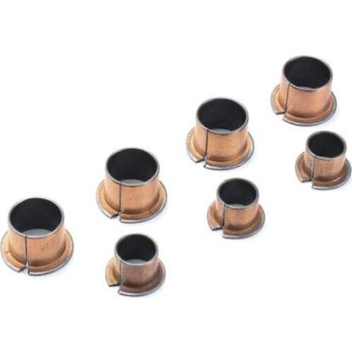 10PCS Flanging Composite sleeve Self-lubricating Bearing Copper Sets Bushings 6mm/8mm ID