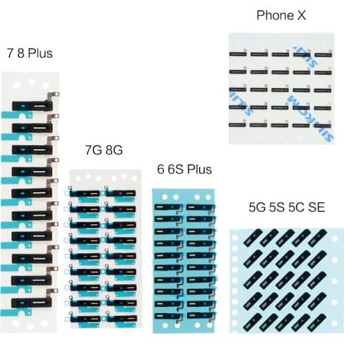 100pcs/lot Ear Earpiece Speaker Anti Dust Grill Screen Mesh Adhesive Sticker For iPhone 5S 5C 6 6S 7 8 Plus X Replacement Parts