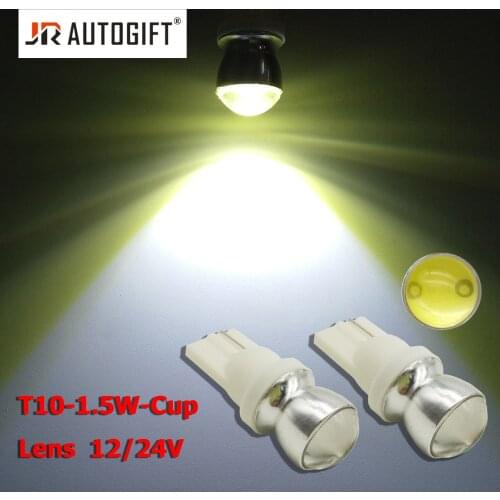 100x T10 LED W5W COB 12V 24V Led Car Turn Side Light Marker Lamp 501 168 Auto Wedge Parking Bulb License Plate Light car-styling