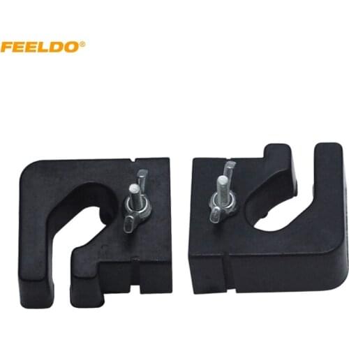 FEELDO 2Pcs Auto HID Xenon Bulb Holder Base H1 High Beam Bracket Retainers Adapter Sockets For Ford Mondeo #5548