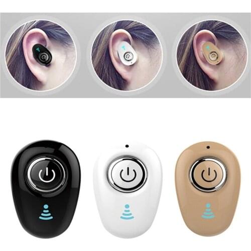 Mini Invisible S650 Wireless Earphone Noise Cancelling Headphone Handsfree Stereo Headset TWS Earbud With Microphone