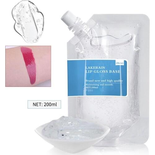 DIY Lip Gloss Base Oil Non-Stick DIY Lipstick Material Gel for Lip Gloss Base Handmade Liquid Lipstick Makeup Comestics Tools