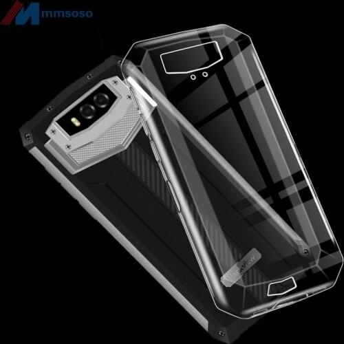 For Blackview BV9100 6.3'' Transparent Silicon Case For Blackview BV9100 Anti-knock Phone cover Cases