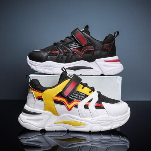 2020 Hot Childrens Tennis Running Shoes Boys Sneakers Student Shoes Child Breathable Comfortable Boy Casual Sports Shoes Kids