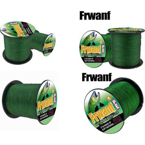Hot AD-Frwanf 4 Braid 100M Pe Braided Fishing Line 4 Strand Super Strong Multifilament Thread For Carp Fishing