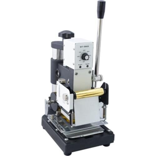 PVC Card Convex Code Hot Stamping Machine Professional Manual Embossing Number Stamping Machine for Standard&Vip&Credit Card