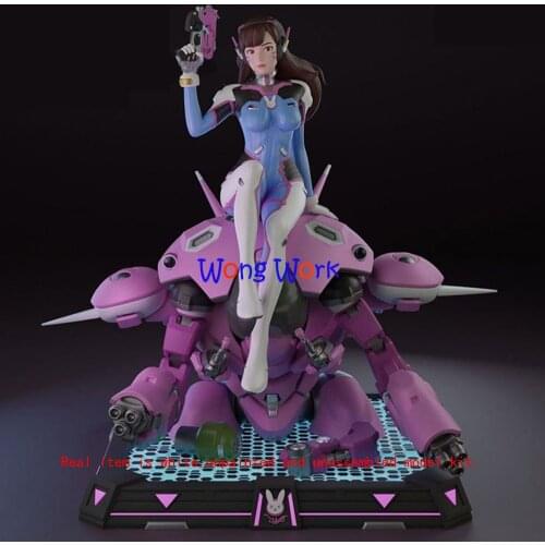 Wong Work Unpainted 20cmH 3D Printing Unassembled Garage Kits GK Model Kit Figure Statue Hollow TZ-210710-8