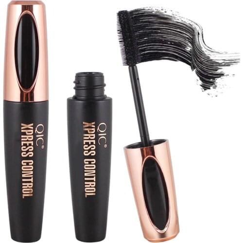 NEW 4D Silk Fiber Lash Mascara Rimel Makeup Black Waterproof Lengthening Mascara Volume Express False Eyelashes