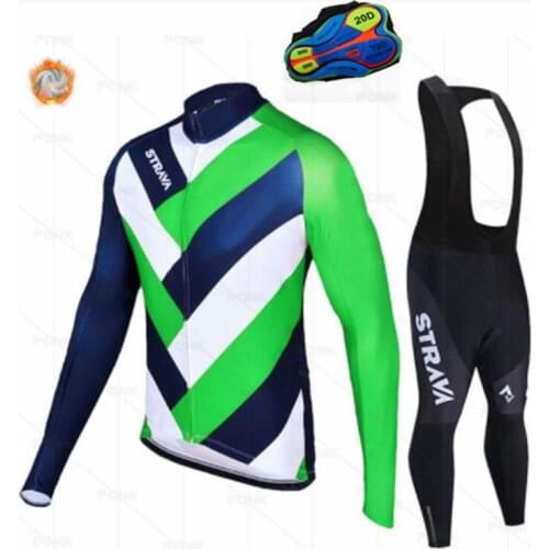 Wear Racing Bike Bicycle Clothing Cycling Set Mens Jersey Suit Sport Riding Bike MTB Clothing Bib Pants Warm Sets