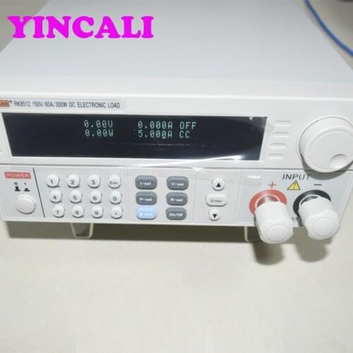 High Quality RK8512 Programmable DC Electronic Load Battery Test And Short Test Function VFD Display Range 150V/60A/300W