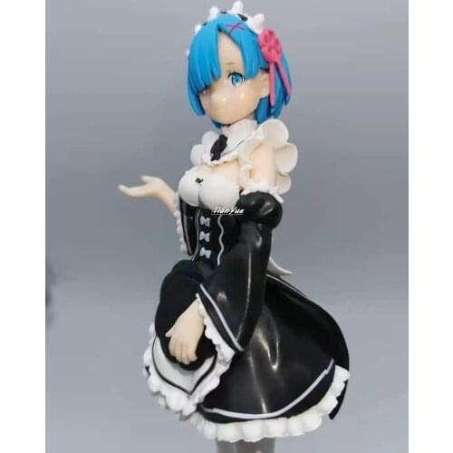 Re:Life in a Different World from Zero Rem maid Ver. Girl Action Figure Model Toys 17cm
