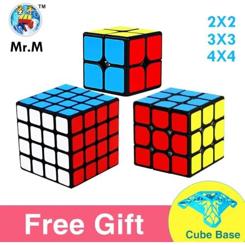 Sengso Shengshou Mr M 3x3 Magnetic 2x2x2 3x3x3 4x4x4 5x5x5 Magic Cubing Speed Professional Puzzle Toy For Children Kids Gift Toy