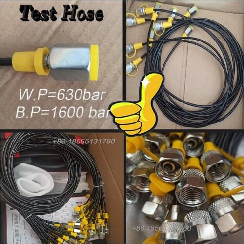 High Quality Test Hose Dn2 630bar 1600bar for Hydraulic Pressure Gauge Set Diagnostic Test Kits For Excavator Engine Parts
