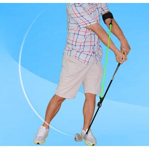 Golf Swing Training Aids, Golf Swing Correcting Tool Swing Training Aid Arm Band, Golf Posture Motion Correction Trainer
