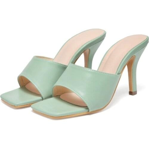 Womens Shoes 2021 Nightclub Fashion High Heels Spring Summer Stiletto Sandals and Slippers Shoes for Women Sandals CGB