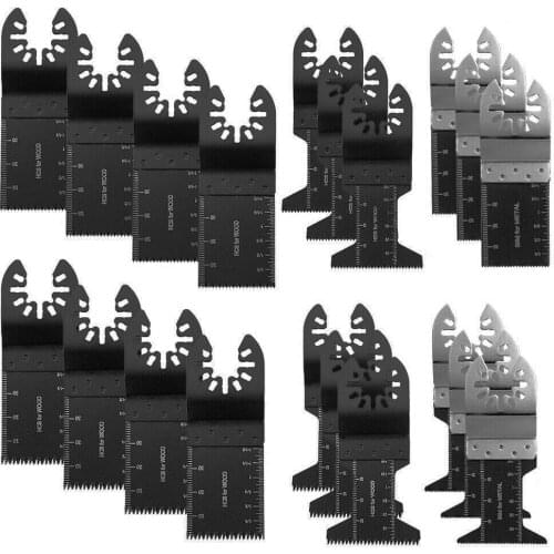 35mm Universal Saw Blade Set Oscillating Multi Tool Straight Scale Multitools Cutting Wood Saw Blades For Fein Multimaster Power