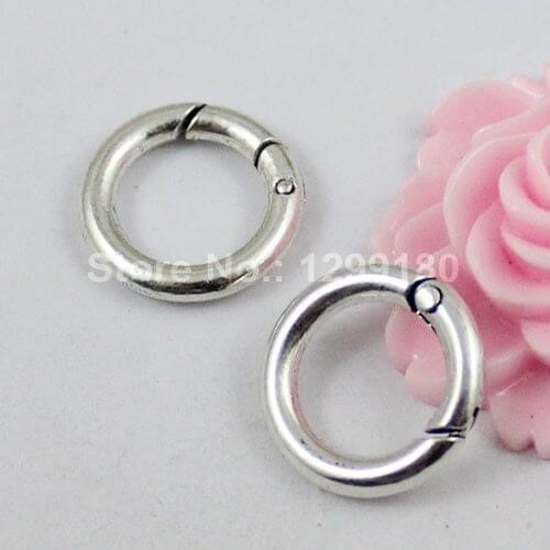 50pcs/lot Antique Silver Lobster Clasp Hooks For Necklace Bracelet Chain DIY Jewelry Accessory Findings Parts 20mm (K00777)