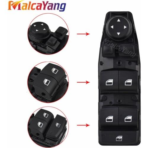 61319241955 For BMW 5 Series F10 F18 Driver Window Mirror Switch Control Unit Car Styling Replacement Parts