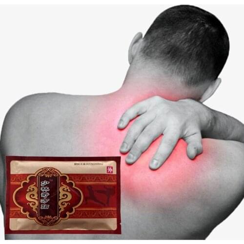 8Pcs/Bag China Shaolin analgesic patch plasters Treat Back/ Neck/Shoulder/Waist/Leg/Joint Pain Relief Patch Massage Care