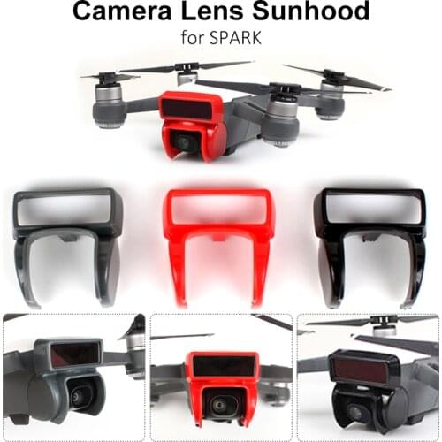 DJI Spark Anti-Glare Gimbal Camera Protector Cover Lens SunHood Sunshade Protection for DJI Spark Drone Accessories