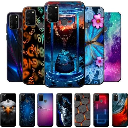 Case For Honor 9A Case Honor 9C TPU Phone Back Cover For Honor 9s Animal Silicone Soft Case For Huawei Honor 9A 9C 9S Fundas Owl