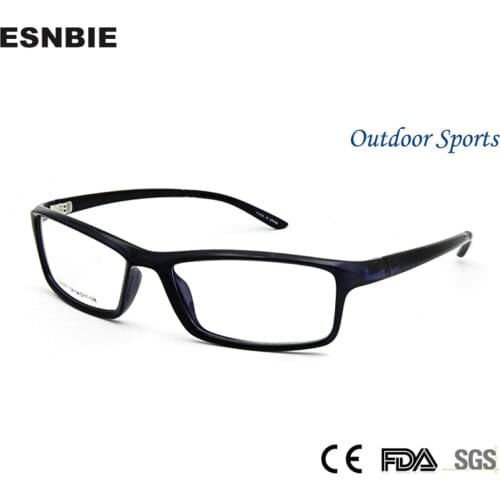 ESNBIE OPTICAL TR90 Memory Mens Glasses Frame Men Myopia Glasses Mens Prescription Frames