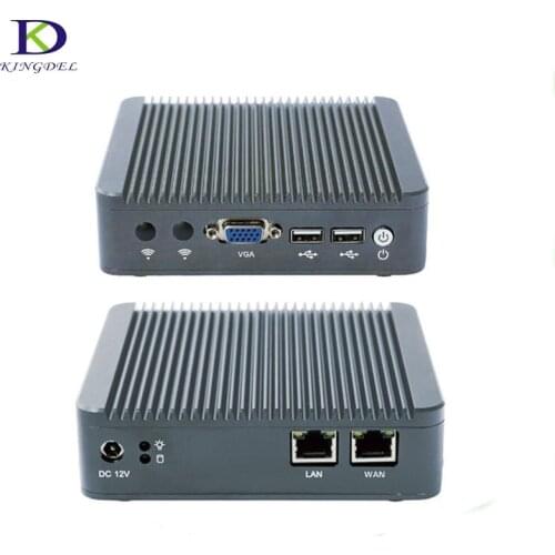 Newest lauch network computer dual core J1800 nuc Intel up to 2.58GHz 1*VGA 2*LAN windows7 nettop pc mini pc bussniess tv box