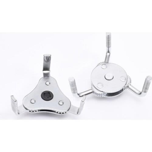 New Arrival Car Repair Tool Adjustable Bidirectional Oil Filter Wrench Tool with 3-Claw Remover Tool Truck Truck 50-115/60-130mm