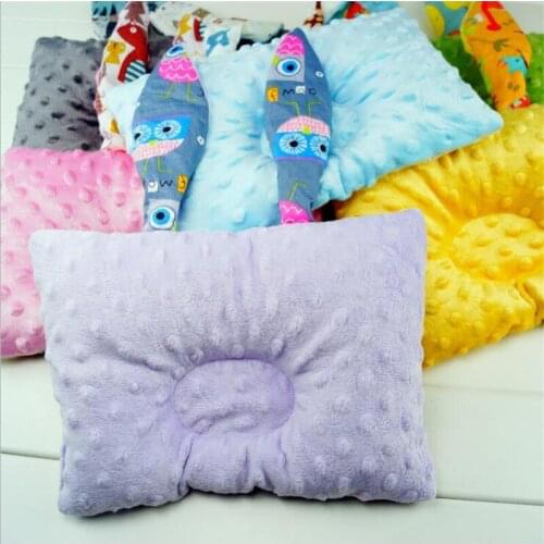 Baby Nursing Pillow Infant Newborn Sleep Support Concave Cartoon Pillow Printed Shaping Cushion Prevent Flat Head