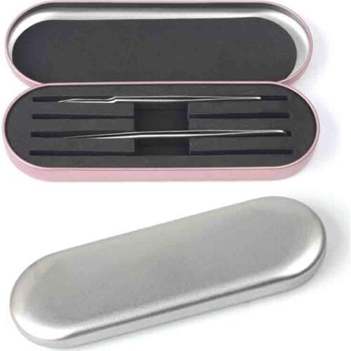 Professional Storage for Eyelash Extension Tweezers,Eyelashes Eyeliner Pencil Organizer Case,False Eyelash Tweezers Box