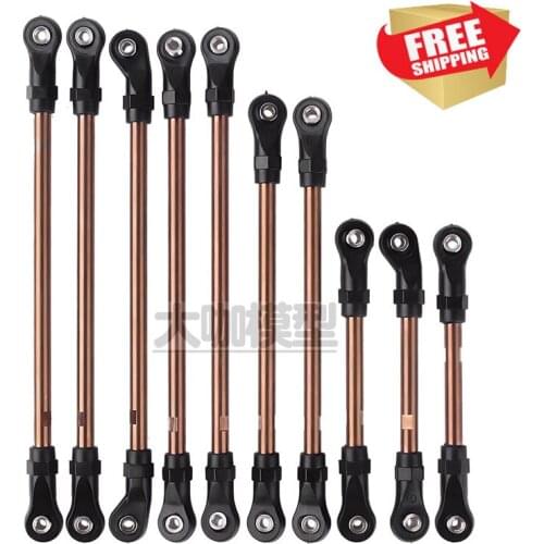 RC Parts metal rod 324 wheelbase for trax TRX4 10pcs full kit ball end aluminum alloy option parts