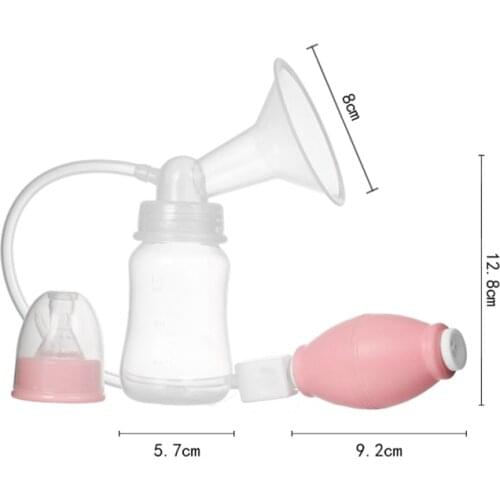 Safe Milk Sucking Manual Breast Pump Powerful Baby Nipple Suction Feeding Milk Bottles Breasts Pumps Sucking