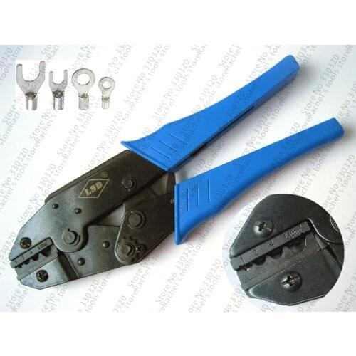 LS-10 hand crimping tool for non insulated crimp terminal 1-10mm2
