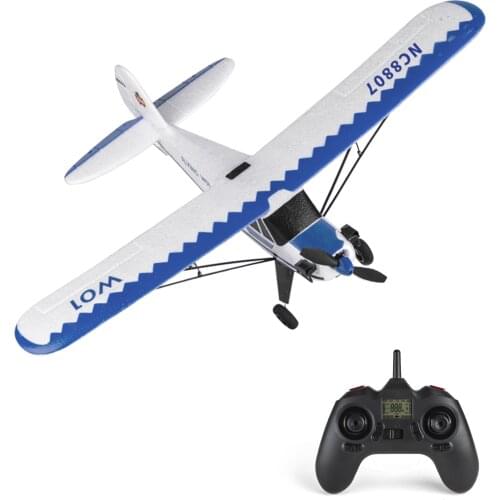 Original YU XIANG W01 RC Airplane 2.4GHz 3CH 6-axis Gyro RC Plane Gliding J3 Aircraft Model Flight Toys for Adults Kids Boys