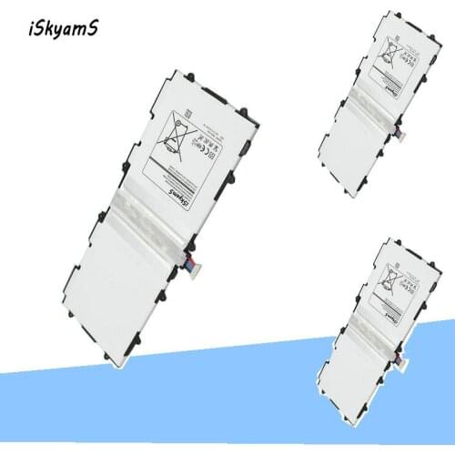 ISkyamS 3x 6800mAh T4500E / T4500C Replacement Battery For Samsung Galaxy Tab Tablet 3 10.1 P5200 P5210 P5220 P5213