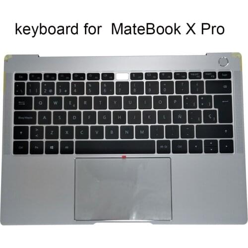 SP/ES Spanish keyboard backlit keyboard Spain for Huawei MateBook X Pro MACH-W19 W29B W29 W29C Palmrest touchpad 9Z.NEXBN.00S