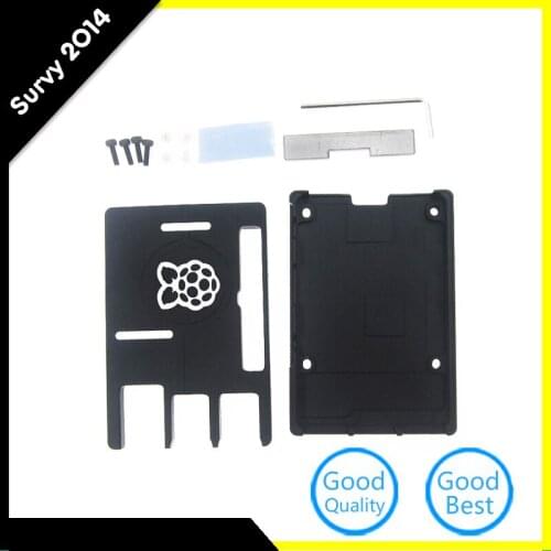 Raspberry Pi 3 Ultra-thin Aluminum Case Metal Enclosure Compatible with Raspberry Pi 3 model b / Pi 2b diy electronics