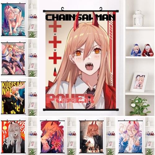 Hanging Picture Cartoon Japanese Character Painting Anime Girl Sexy Canvas Plastic Scrolls Decor Home Room Wall Print Art Poster